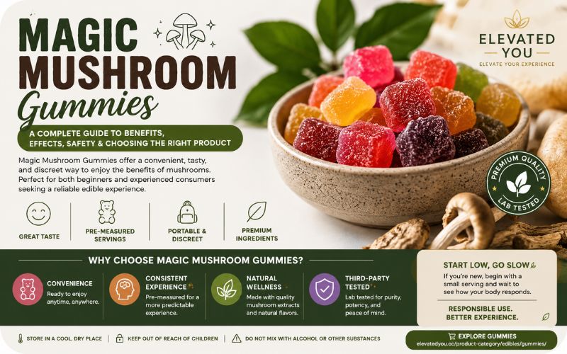 Magic Mushroom Gummies A Complete Guide
